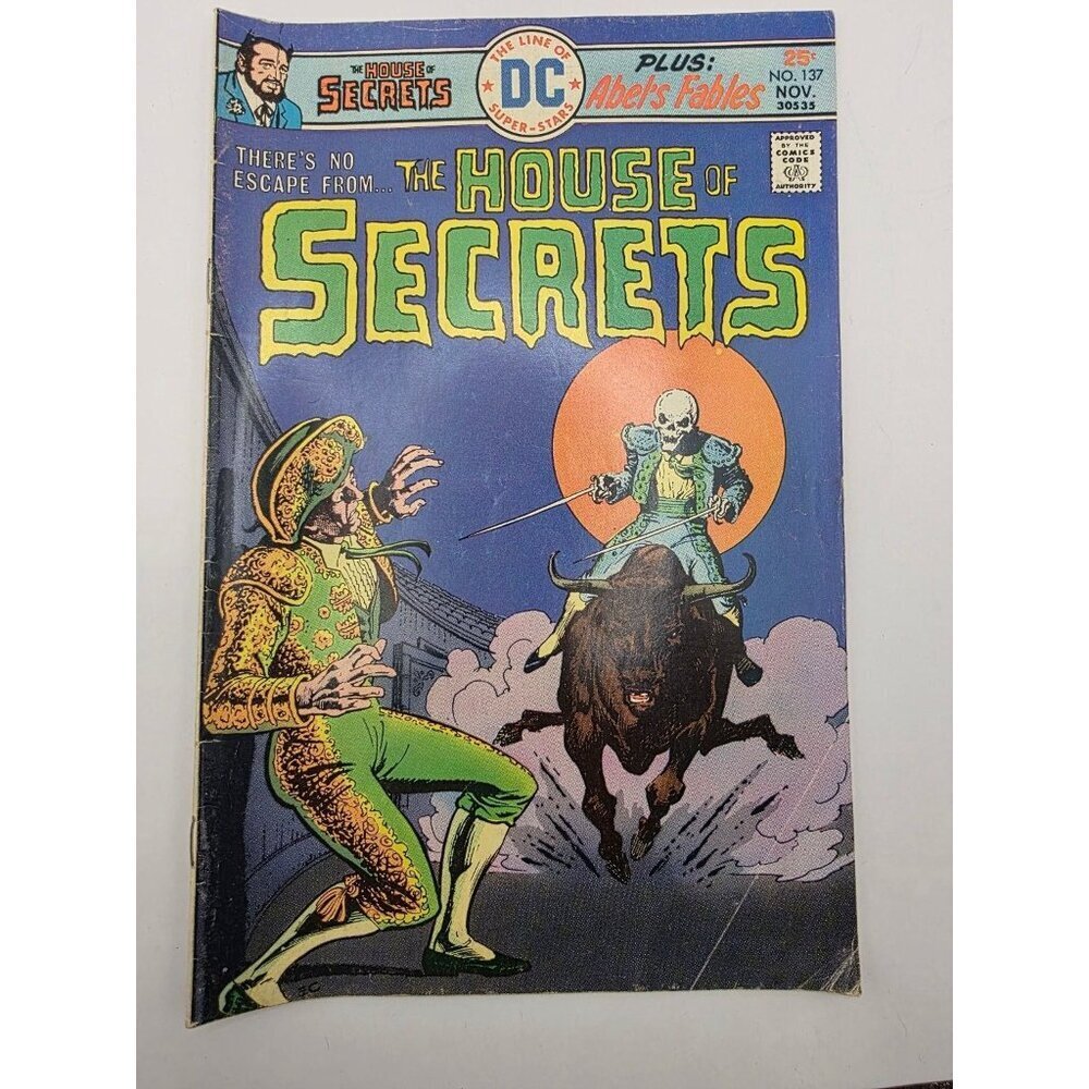 The House of Secrets #137 DC Comics Bronze Age 1975